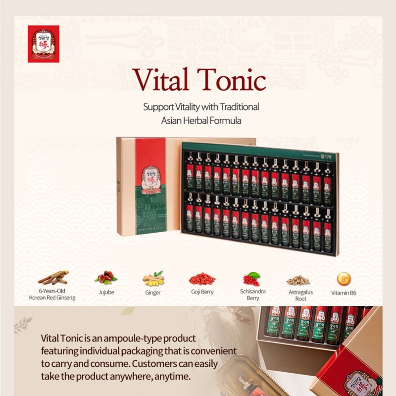 nuoc uong hong sam vital tonic